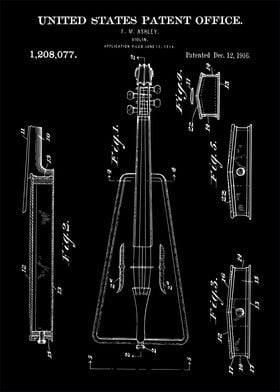 1916 Violin Patent