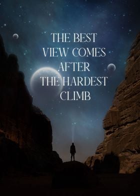 Hardest Climb View