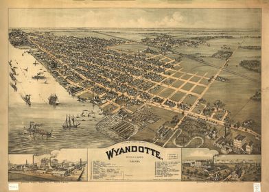 Wyandotte Michigan 1896