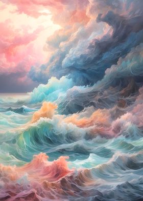 Pastel Ocean