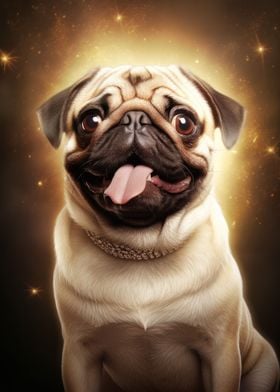 Comical Pug