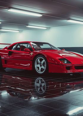 Ferrari F40 Art on Wheels