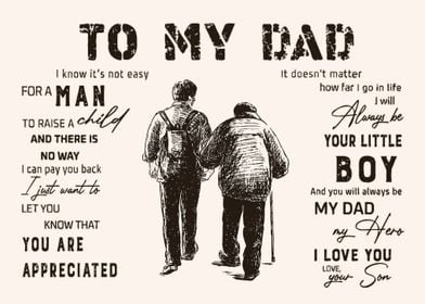 To My Dad  Father And Son