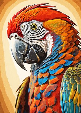 Vintage Parrot