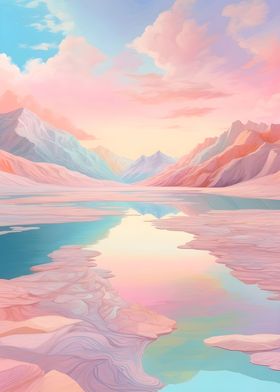 Pastel Lake