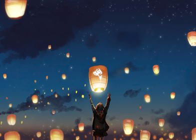 Lantern in the Night