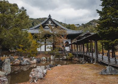 Temple in Kyoto Japan