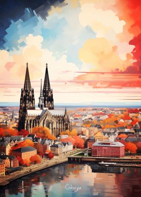 COLOGNE Oil Painting