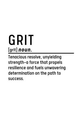 Grit Definition