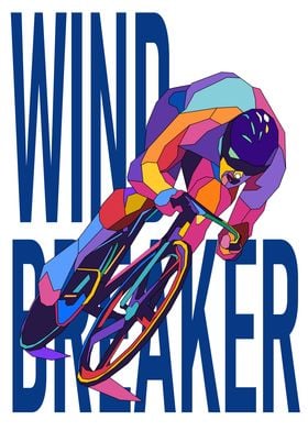 Track Cycling Pop Art