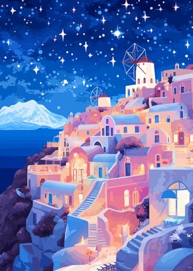 Stars of Santorini Greece