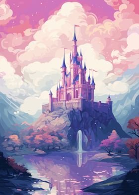 Magical Castle Pixel Art