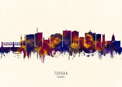 Topeka Kansas Skyline