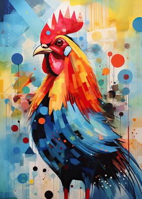 Rooster Portrait