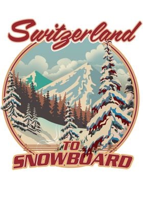 Switzerland Snowboarding