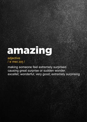 amazing definition