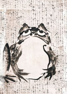 Japanese frog