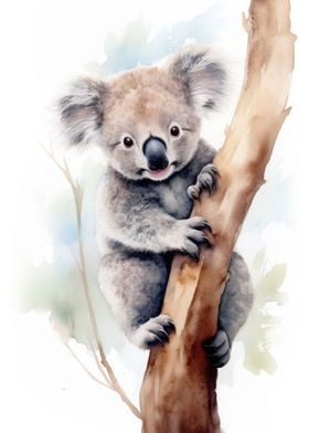 Koala Watercolor