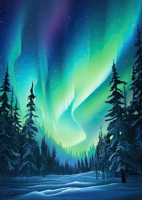 Northern Lights Mountains