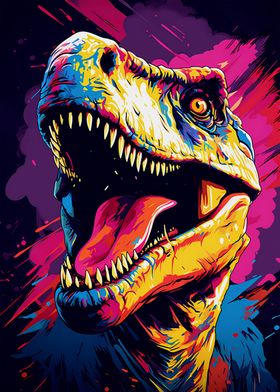 Giant Jurassic T Rex Dino
