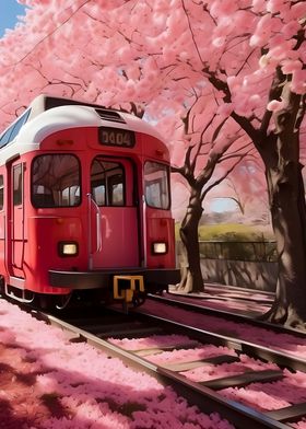 Pink train