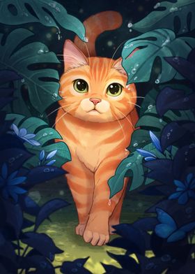 Jungle Orange Cat Tabby