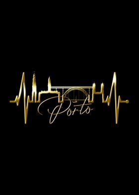 Porto Skyline Heartbeat