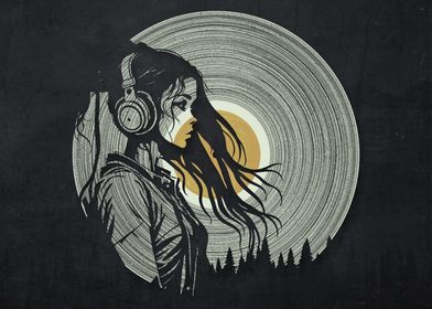 Music Girl and Silence