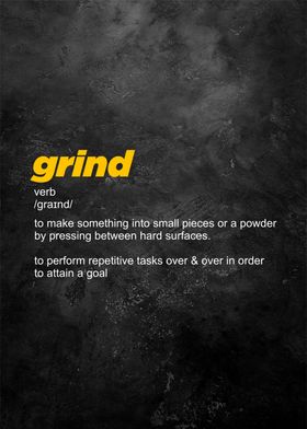 grind definition