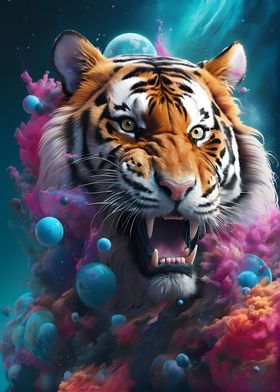 Tiger in space