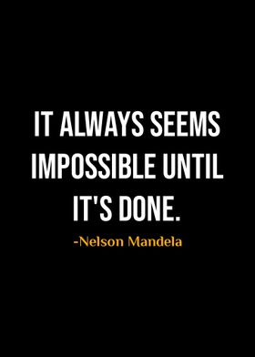 Nelson Mandela Quote 