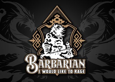Barbarian Class emblem