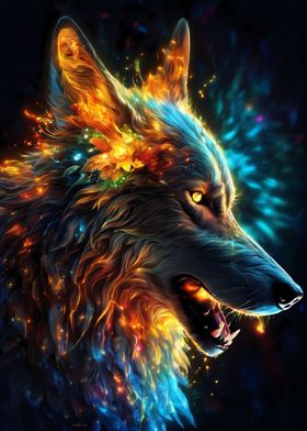 Magic Realism Wolf