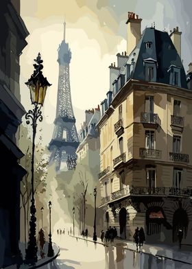 Paris Romantic City France