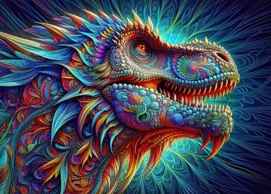 Tyrannosaurus Head Fractal