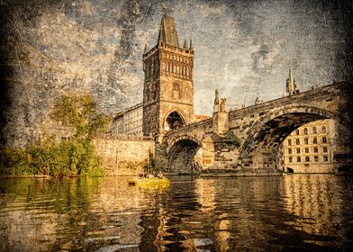 Ancient Bridge of Prague