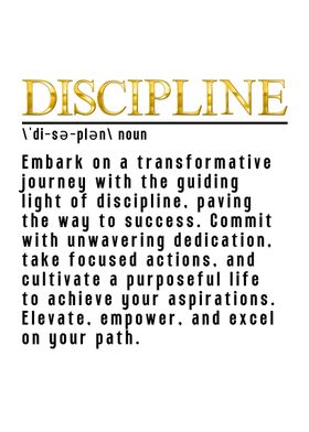 Discipline