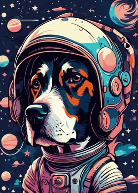 Astronaut Dog 6