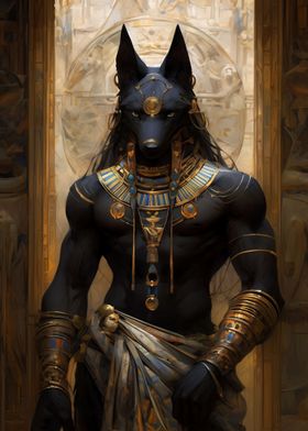 Egyptian Death God Anubis