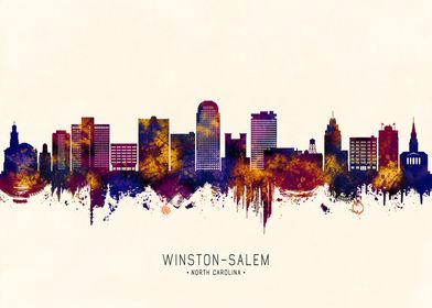 Winston Salem NC Skyline