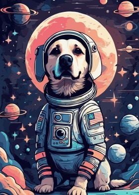 Astronaut Dog 3