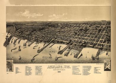 Ashland Wisconsin 1886