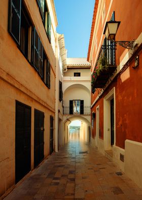 Street of a Spanish island