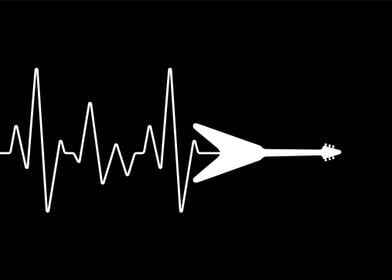 Rock Guitar Heartbeat