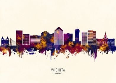 Wichita Kansas Skyline