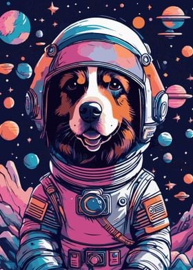 Astronaut Dog 8