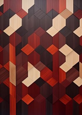 Geometric Wood Wall Art