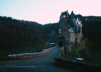 Dawns Castle Silhouette