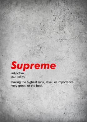 supreme definition