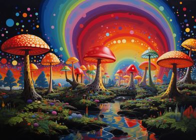 Dreamy Psychedelic World